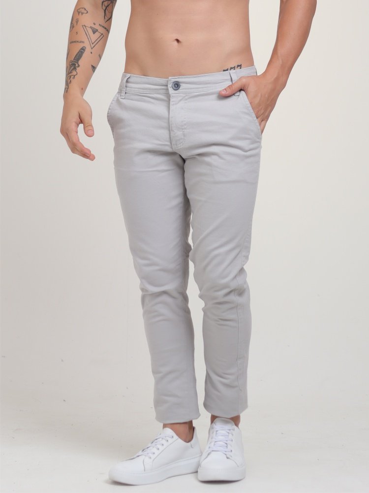 Calça Chino Branco Gelo - Imagem 2