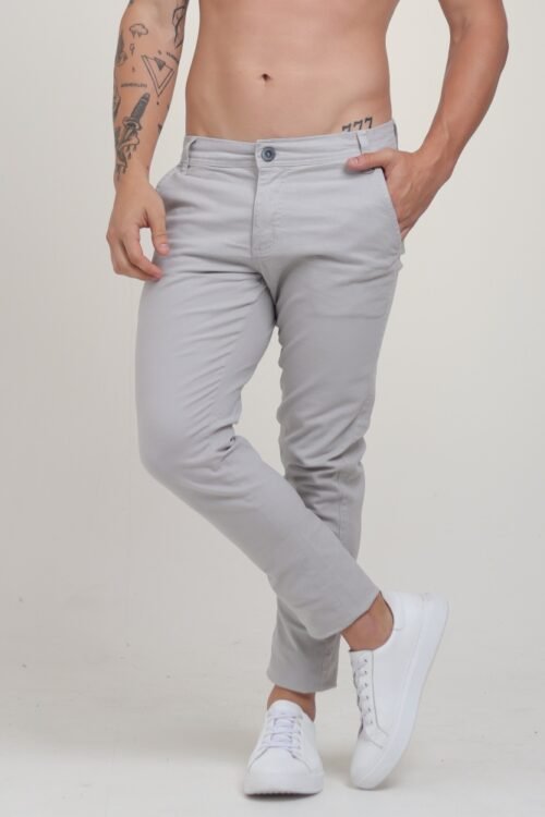 Calça Chino Branco Gelo