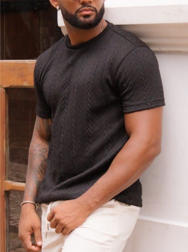Camiseta Tricot Olimpo Preto