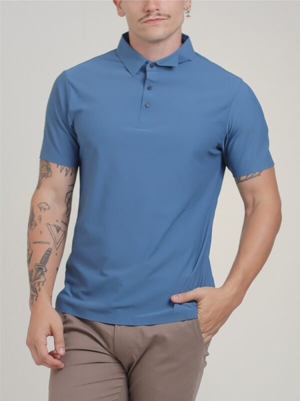 Tech Polo Barca Azul - Imagem 2