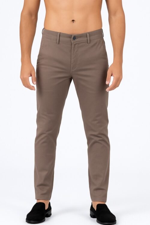 Calça Chino Champ Style Plus Castanho