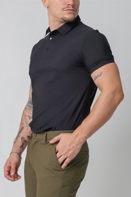 Tech Polo Barca Preto