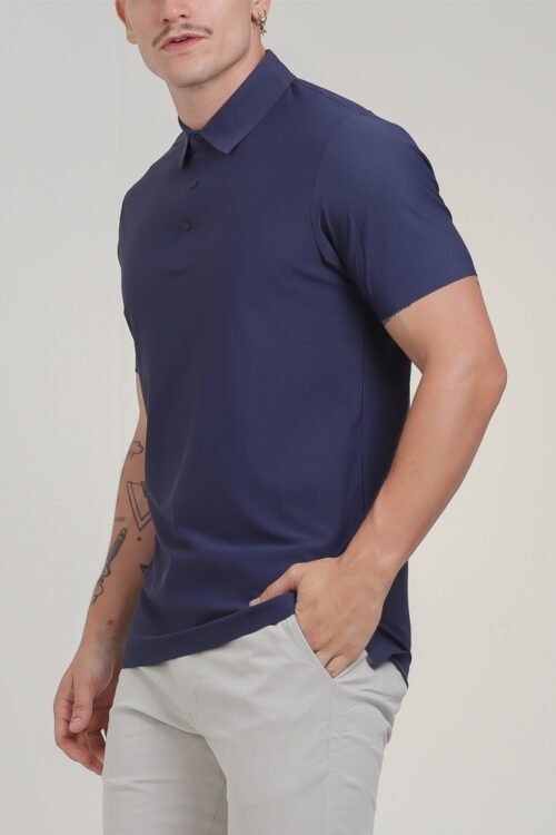 Tech Polo Barca Azul Marinho