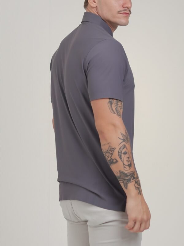 Tech Polo Barca Cinza - Imagem 2