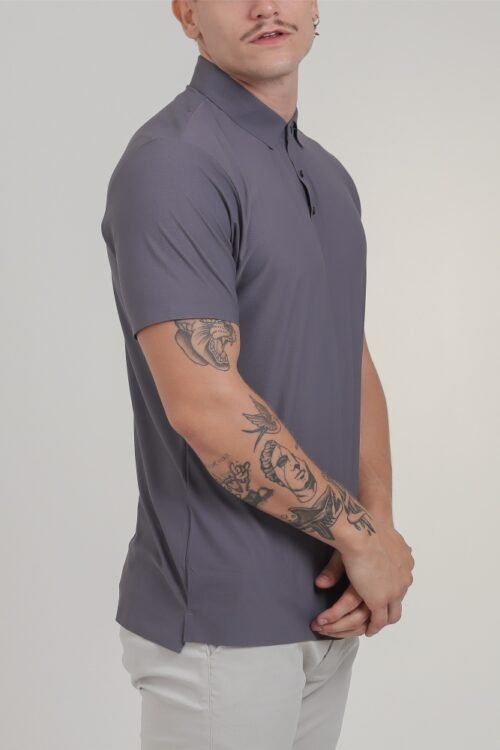 Tech Polo Barca Cinza