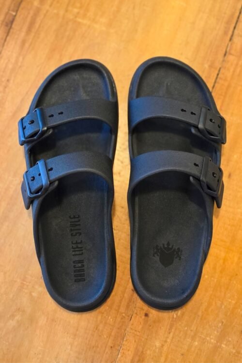 Sandália Birken Barca Preto Unissex
