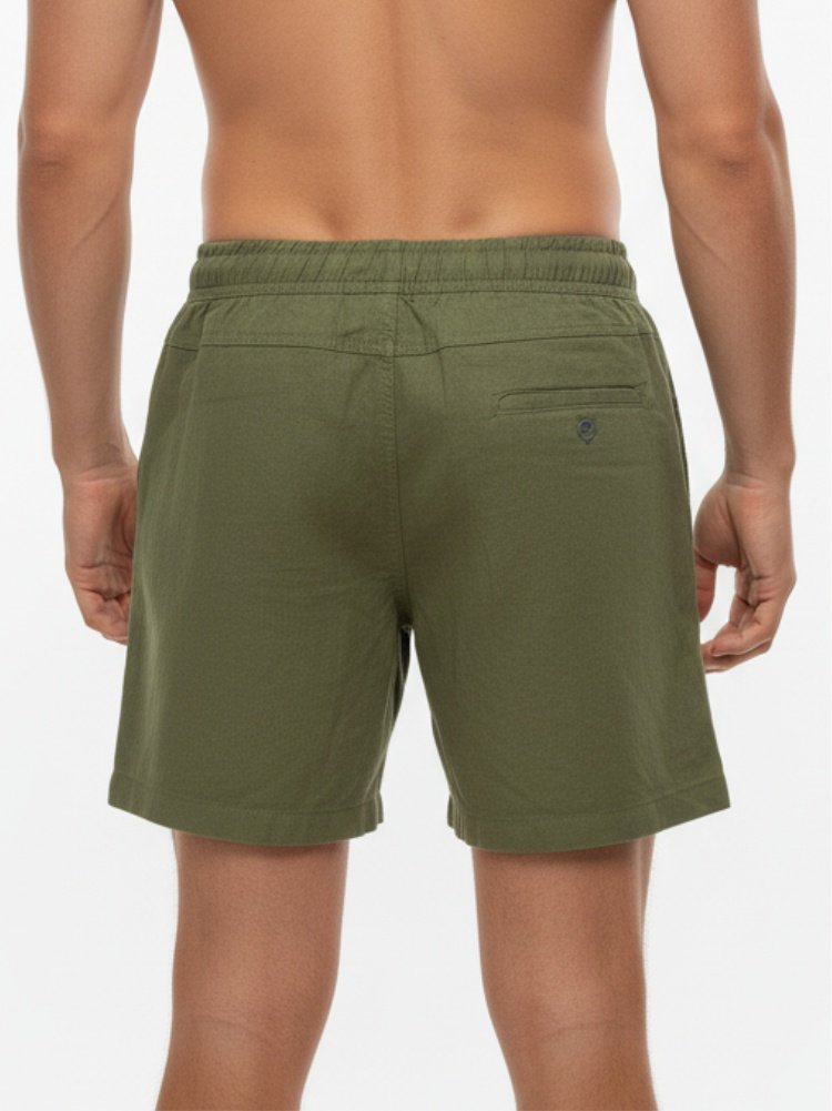 Short de Linho Verde Abacate - Imagem 3