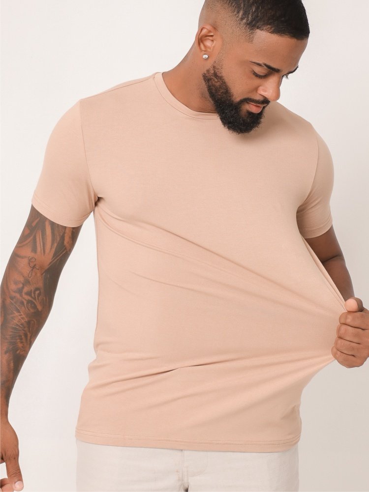 Tech T-Shirt Soft UV 50+ Nude