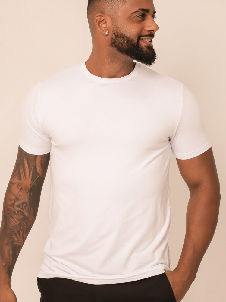 Tech T-Shirt Soft UV 50+ Off White - Imagem 2