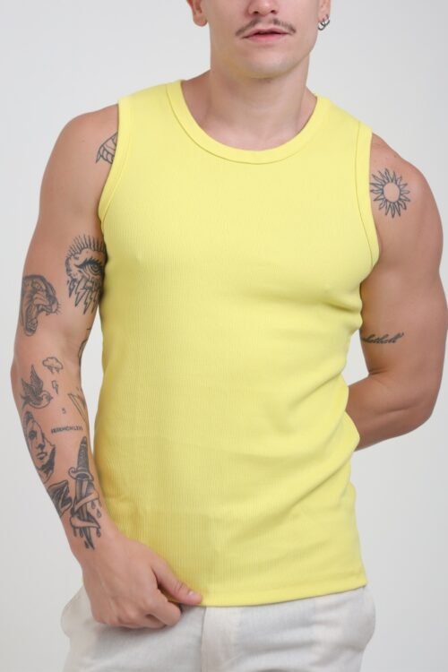 Regata Ribana Amarelo Cítrico