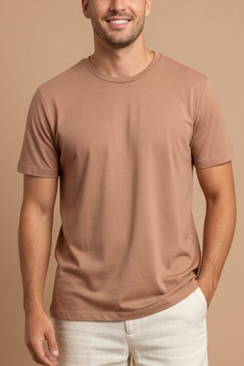 Tech T-Shirt Soft UV 50+ Marrom Claro