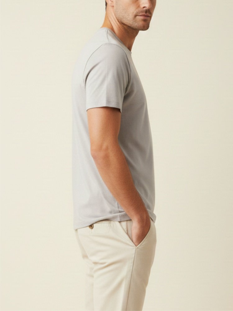 Tech T-shirt Vellutato Silver - Imagem 2