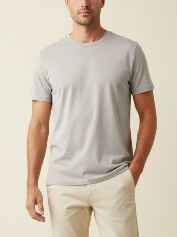 Tech T-shirt Vellutato Silver