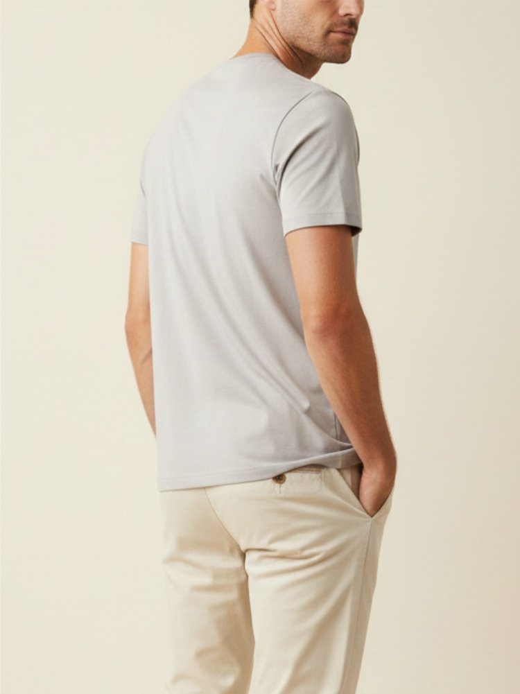 Tech T-shirt Vellutato Silver - Imagem 3