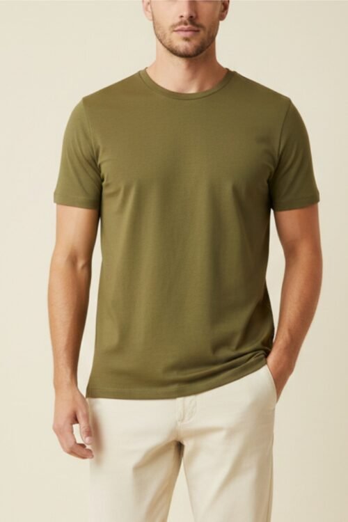 Tech T-shirt Vellutato Verde Abacate