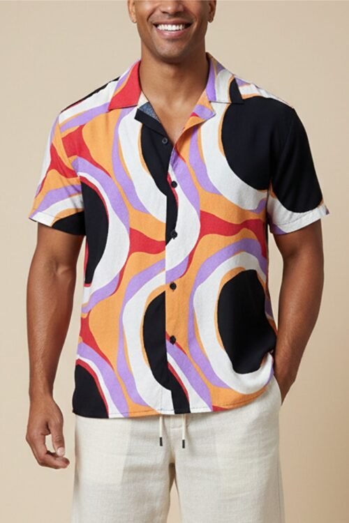 Camisa Abstrato