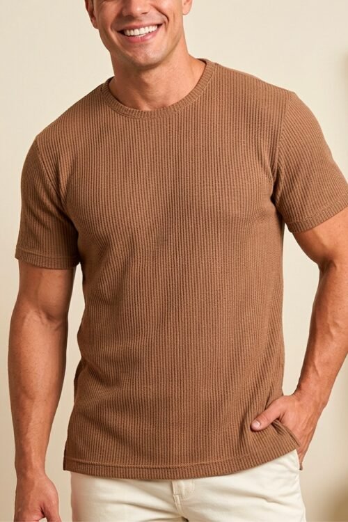Camiseta Tricot Imperial Marrom