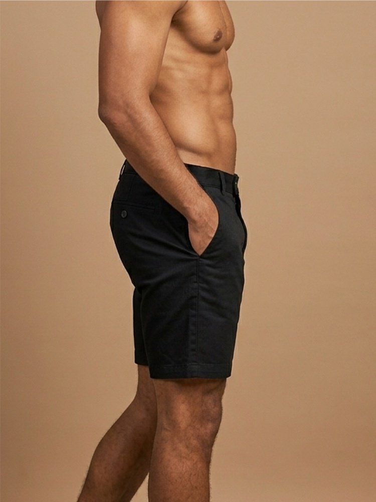 Short de Sarja Preto - Imagem 2